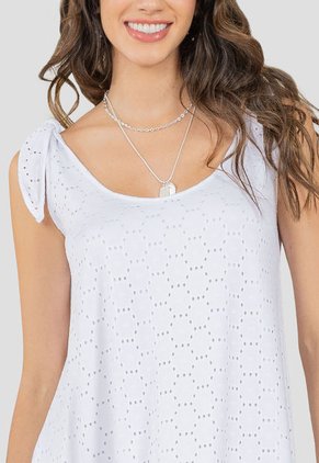 Vestido Largo Mujer Blanco Rutta 105016