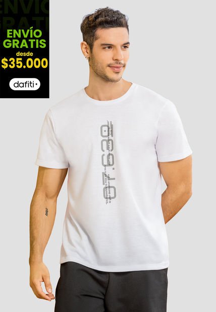 Camiseta Hombre Blanco Rutta 102732
