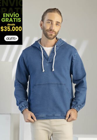 Chompa Hombre Azul Medio Rutta 960 Rutta