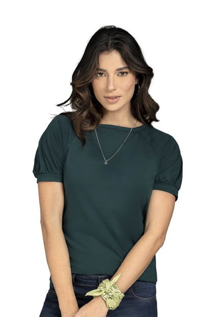 Camiseta Mujer Verde Botella Rutta 78606