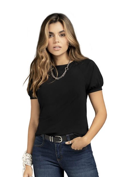 Camiseta Mujer Negro Rutta 78606