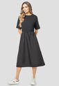 Vestido Largo Mujer Negro Rutta 3219 de Rutta