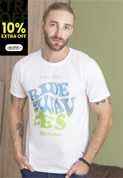 Imagen de Camiseta Hombre Blanco Rutta 100462 por Rutta