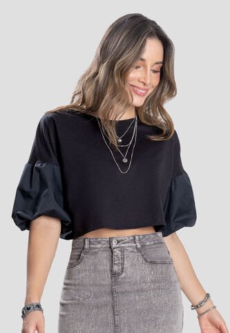 Blusa Mujer Negro Rutta 105160 Rutta