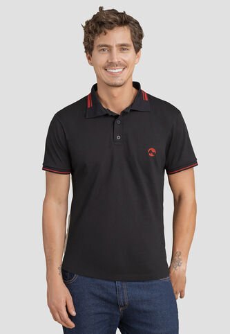 Polo Hombre Negro Rutta 104143 Rutta