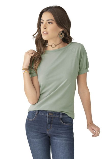 Camiseta Mujer Verde Oliva Rutta 78606