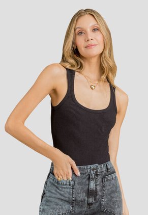 Body Mujer Negro Rutta 104474