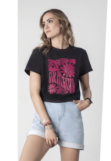 Camiseta Negro Rutta 5446