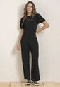 Enterizo Largo Mujer Negro Rutta 90833 de Rutta