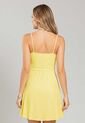 Vestido Corto Mujer Amarillo Pastel Rutta 107383 de Rutta
