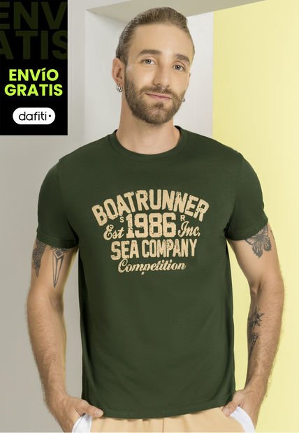 Camiseta Paq X2 Hombre Multicolor Rutta 92734