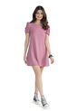 Vestido Corto Mujer Palo De Rosa Rutta 3772 de Rutta