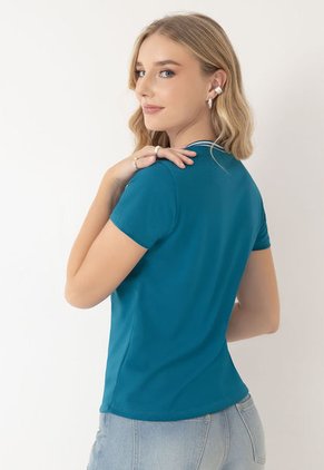 Camiseta Mujer Azul Rutta 103609