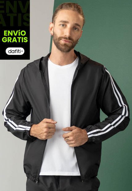 Chaqueta Hombre Negro Rutta 4114