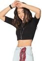 Camiseta Para Mujer Negro Rutta de Rutta