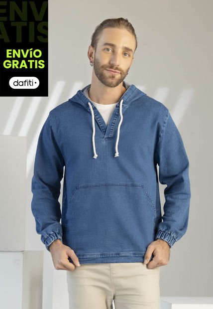 Chompa Hombre Azul Medio Rutta 960