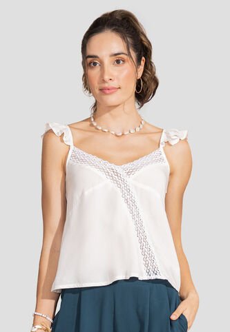 Blusa Mujer Marfil Rutta 106532 Rutta