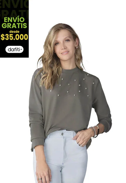 Buzo Mujer Taupe Rutta 6882