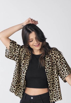 Camisa Mujer Estampado Rutta 5633