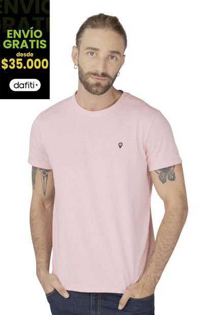 Camiseta Hombre Palo De Rosa Rutta 89370