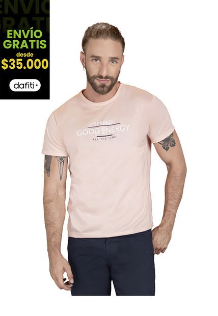 Camiseta Para Hombre Hombre Palo De Rosa Rutta 88169