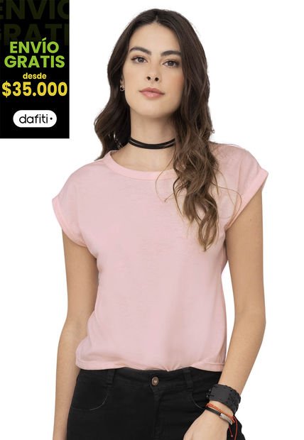Camiseta Mujer Palo De Rosa Rutta 86949