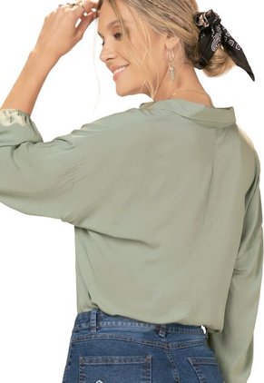 Camisa Para Mujer Verde Oliva Rutta