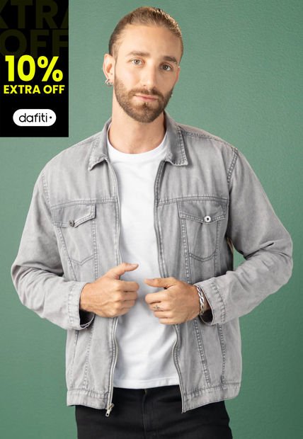 Imagen de Chaqueta Hombre Gris Rutta 102246 por Rutta