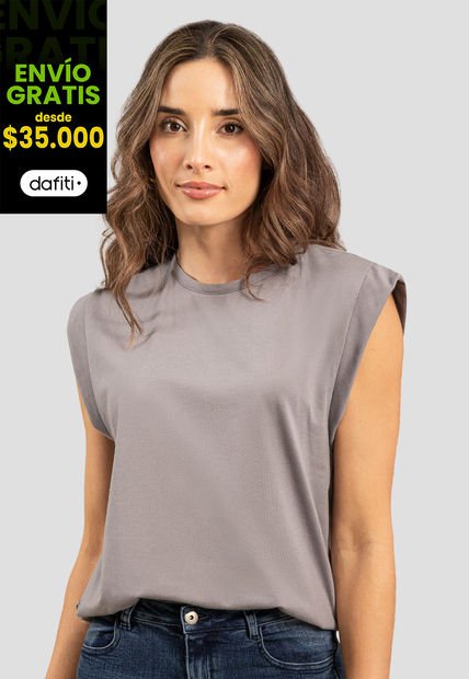 Camiseta Paq X2 Mujer Multicolor Rutta 1120