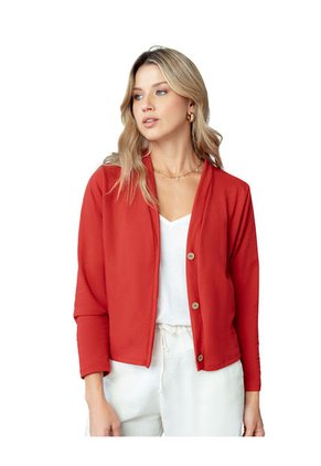 Cardigan Mujer Rojo Rutta 5637