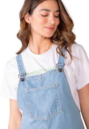 Jardinera Corta Azul Claro Rutta 216