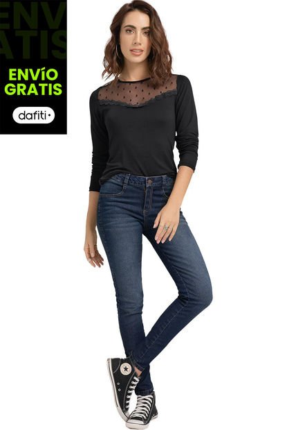 Jean Para Mujer Azul Oscuro Rutta