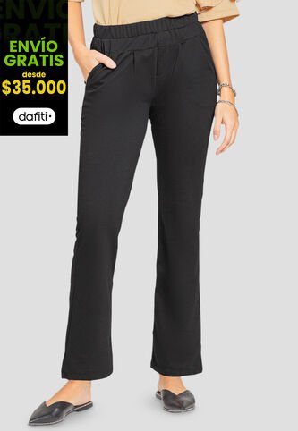 Pantalón Mujer Negro Rutta 107386 Rutta