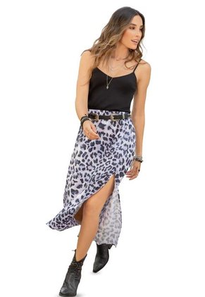 Falda Larga Estampado Rutta 102025