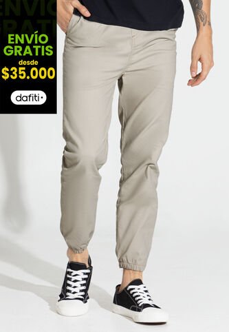 Pantalón Hombre Caqui 96467 Rutta