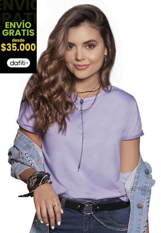 Camiseta Mujer Lila Rutta 77403 Rutta
