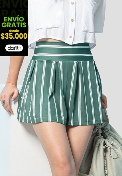 Falda Corta Mujer Estampado Rutta 107361