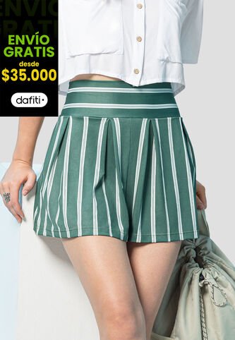 Falda Corta Mujer Estampado Rutta 107361 Rutta