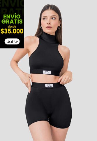 Conjunto Mujer Negro Rutta 101644 Rutta