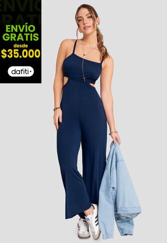 Enterizo Largo Mujer Azul Rutta 104165 Rutta