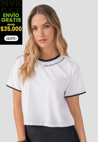 Camiseta Mujer Blanco Rutta 101461 Rutta