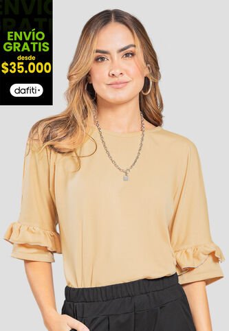 Blusa Mujer Caramelo Rutta 107382 Rutta
