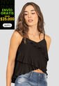 Blusa Mujer Negro Rutta 110123 de Rutta