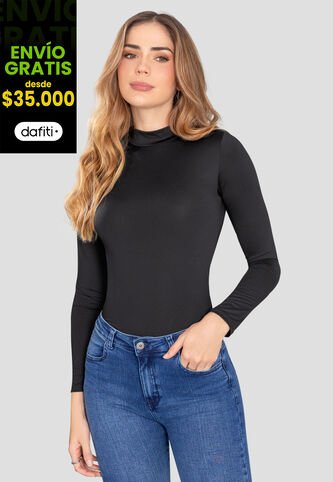 Camibuzo Mujer Negro Rutta 105258 Rutta