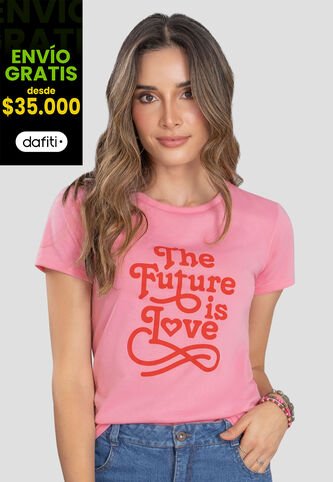 Camiseta Mujer Rosa Rutta 105248 Rutta