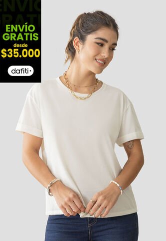 Camiseta Mujer Blanco Rutta 105159 Rutta