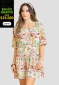 Vestido Corto Mujer Estampado Rutta 107951 de Rutta