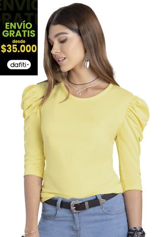 Camiseta Mujer Amarillo Rutta 77581 Rutta