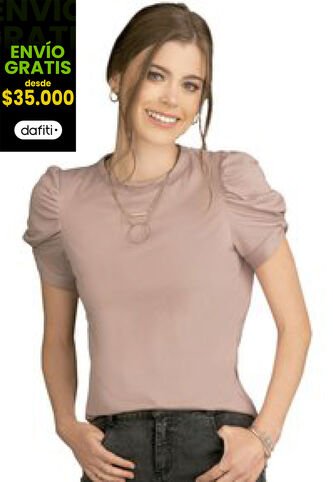 Camiseta Para Mujer Rutta -Rosado Malva Rutta