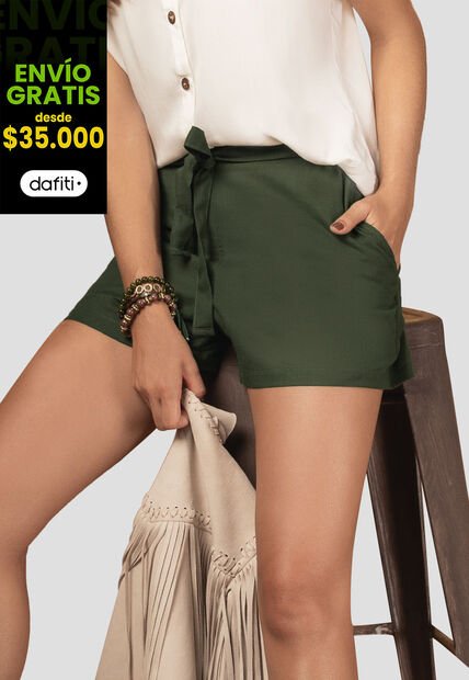 Short Mujer Verde Rutta 85945